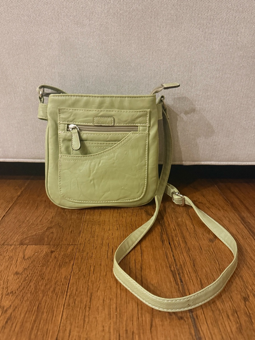 Rosetti Light Green Crossbody Shoulder Bag